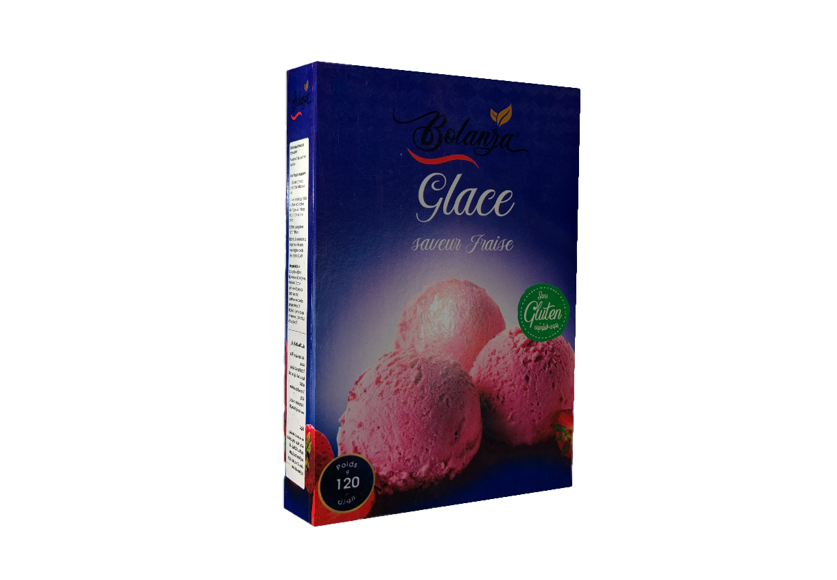 glace fraise 120g