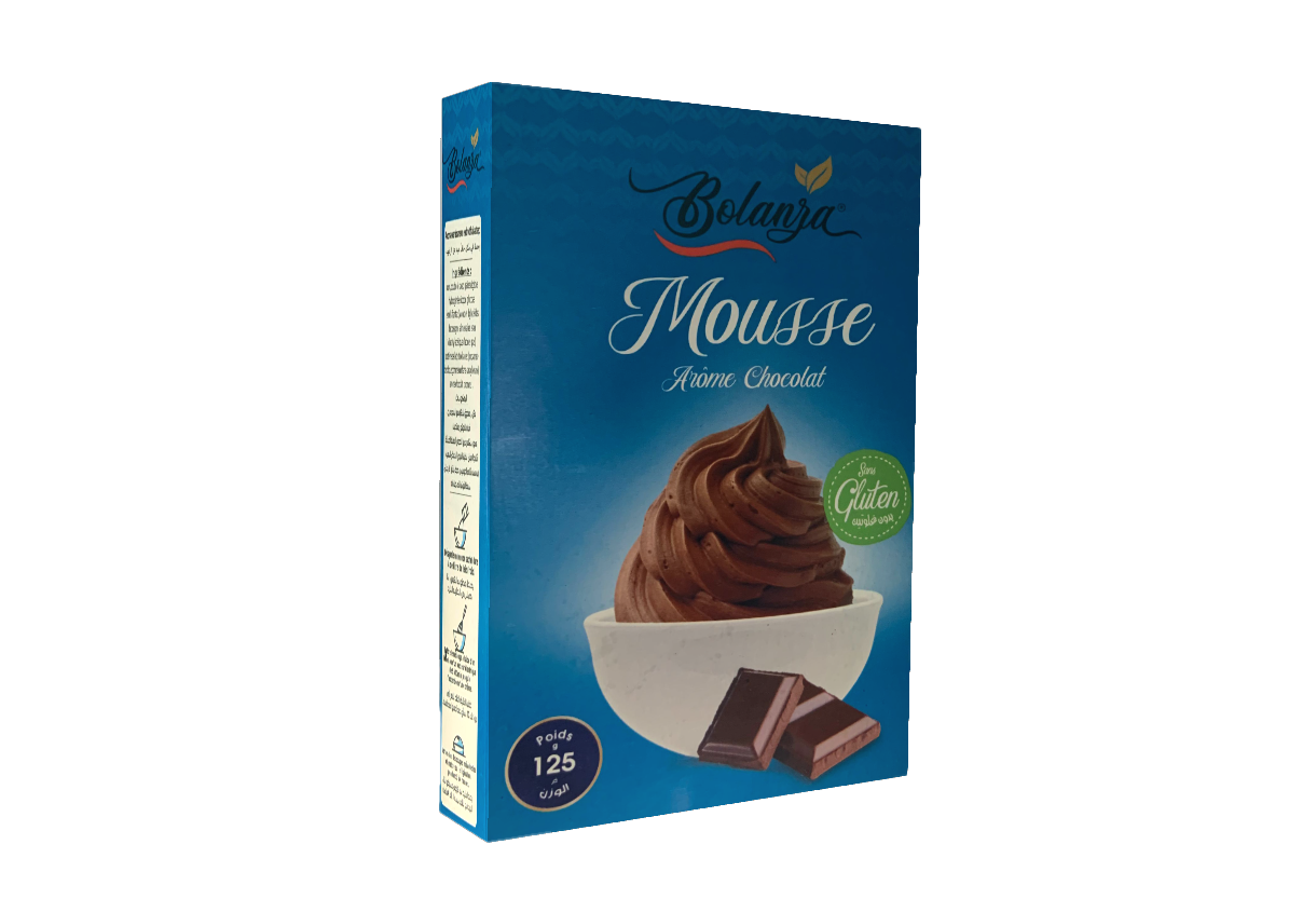 mousse chocalat 125g