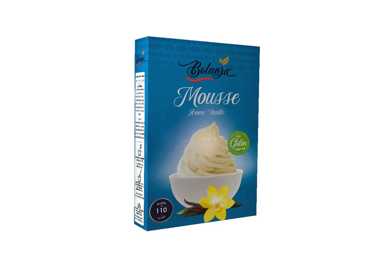 mousse vanille 110g